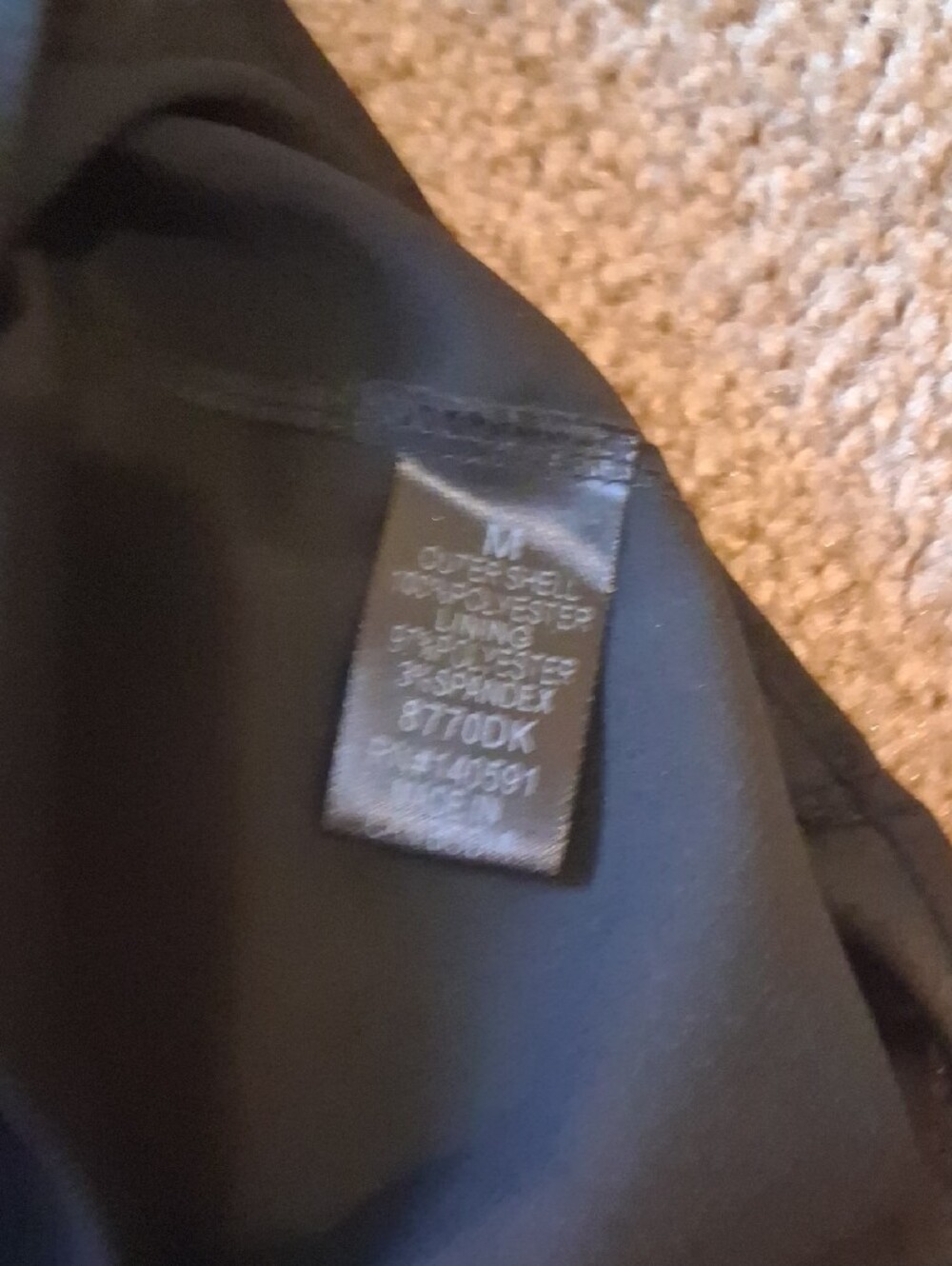 Black Sheer Tiered Sleeveless Dress - Brand Tag Cutout For Comfy Fit - Picture 3 of 5